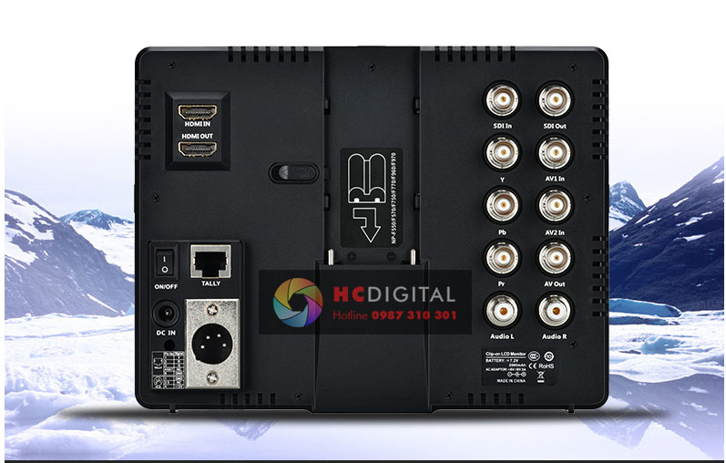 Monitor Viltrox DC-70EX 7 inch cổng HD-SDI, HDMI, AV