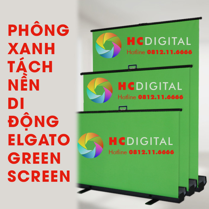Phông Xanh Tách Nền Di Động Elgato Green Screen Chuyên Nghiệp
