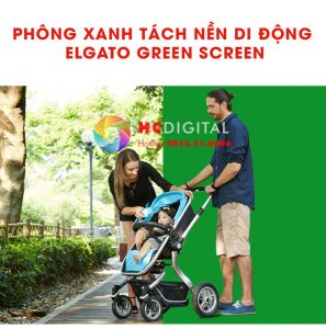 17 phong xanh tach nen di dong Elgato Green Screen OK