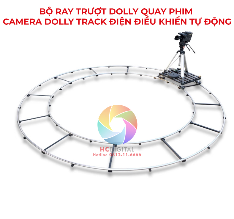 Bộ Ray Trượt Dolly Quay Phim Camera Dolly Track Điện Điều Khiển Tự Động