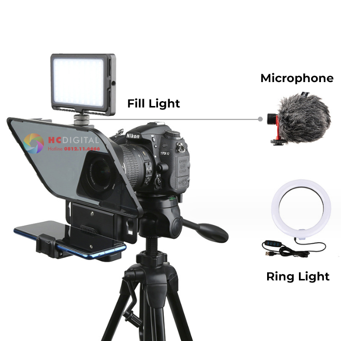 Máy Nhắc Chữ Bestview T3 Teleprompter Cho Máy Ảnh – Điện Thoại Chính Hãng