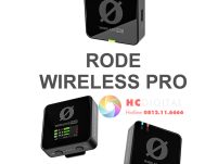 Micro Thu Âm Không Dây Rode Wireless PRO | Hàng Chính Hãng