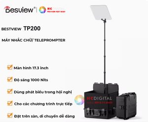 01 Máy nhắc chữ trong suốt Bestview TP200