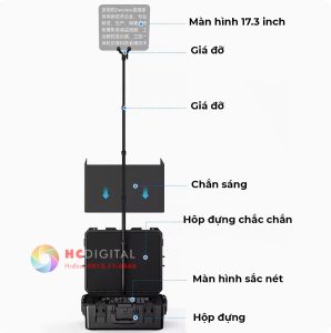 02 Máy nhắc chữ trong suốt Bestview TP200