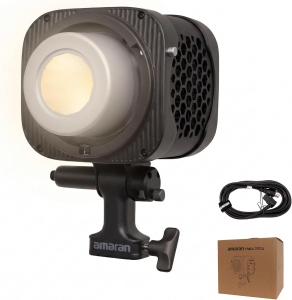 Đèn LED Aputure Amaran Halo 200x Bi-Color 200W, ánh sáng liên tục 2700K-6500K, điều khiển DMX qua ứng dụng NFC, ngàm Bowens, thích hợp cho chụp ảnh studio, quay video, livestream | Hàng Chính Hãng