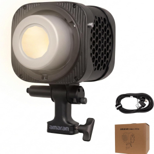 Đèn LED Aputure Amaran Halo 200x Bi-Color 200W, ánh sáng liên tục 2700K-6500K, điều khiển DMX qua ứng dụng NFC, ngàm Bowens, thích hợp cho chụp ảnh studio, quay video, livestream | Hàng Chính Hãng