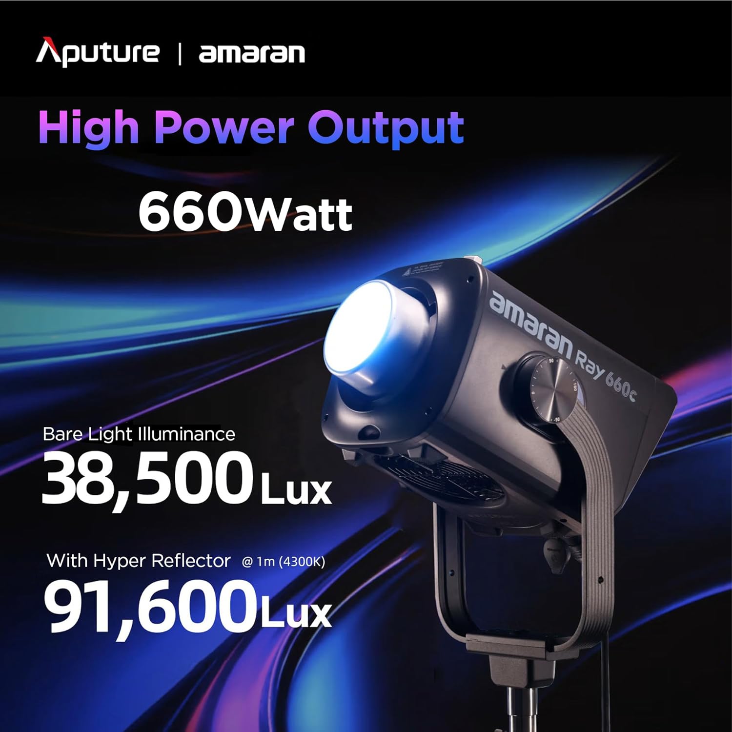 Amaran Ray 660c RGB LED 03
